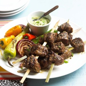 Steak-Kabobs-and-Avocado-Sauce