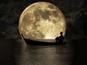 boat n moon