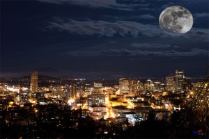 Portland-Super-Moon